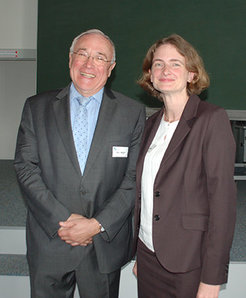Prof. Dr. Klaus Müllen und Prof. Dr. Tanja Weil