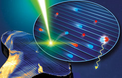 Entlang mikroskopischer Strukturen in Perowskitsolarzellen können sich Elektronen schneller bewegen