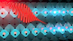 Starke elektrische Felder können zu einer Lokalisierung von Elektronen führen
