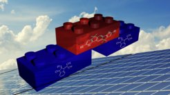 An algorithm helps to find new efficient solar cell materials by reassembling already known molecular building blocks of solar cells and simulating the resulting molecules.
